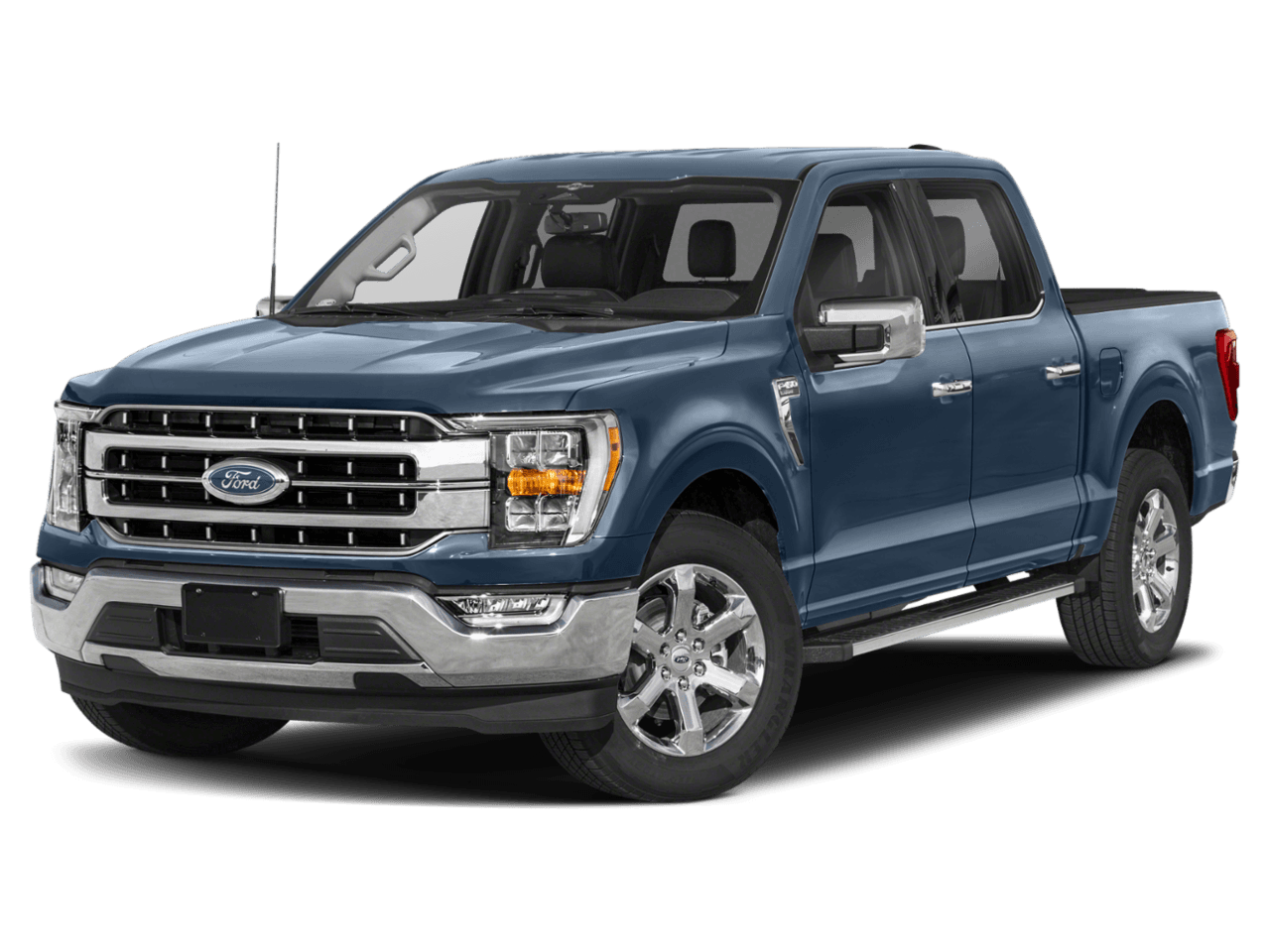 2023 Ford F-150 LARIAT - Front 3/4, facing to the left