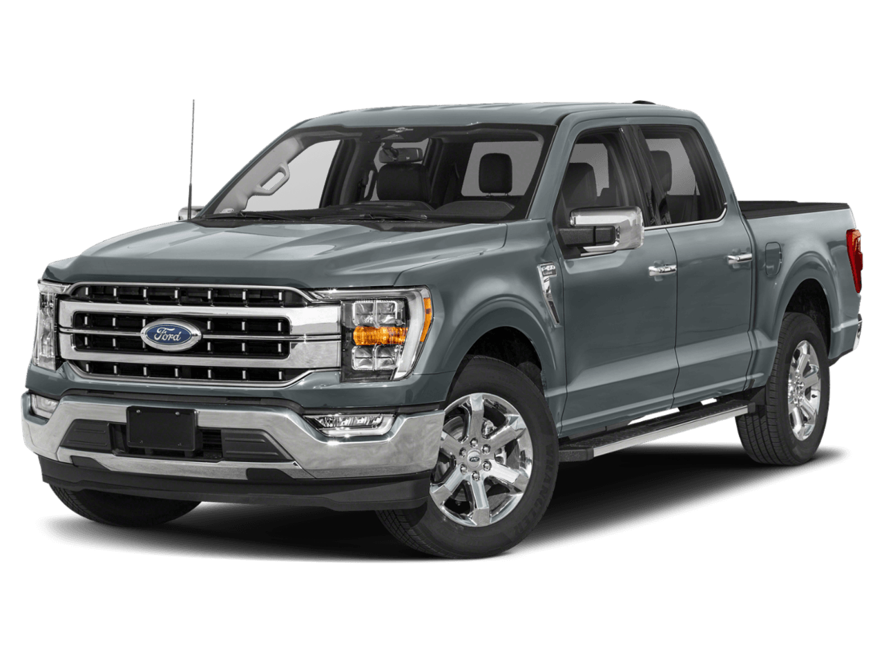 2023 Ford F-150 LARIAT - Front 3/4, facing to the left