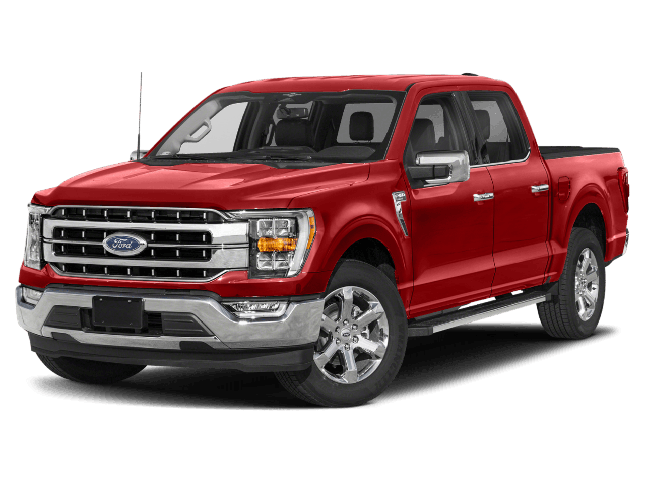 2023 Ford F-150 LARIAT - Front 3/4, facing to the left