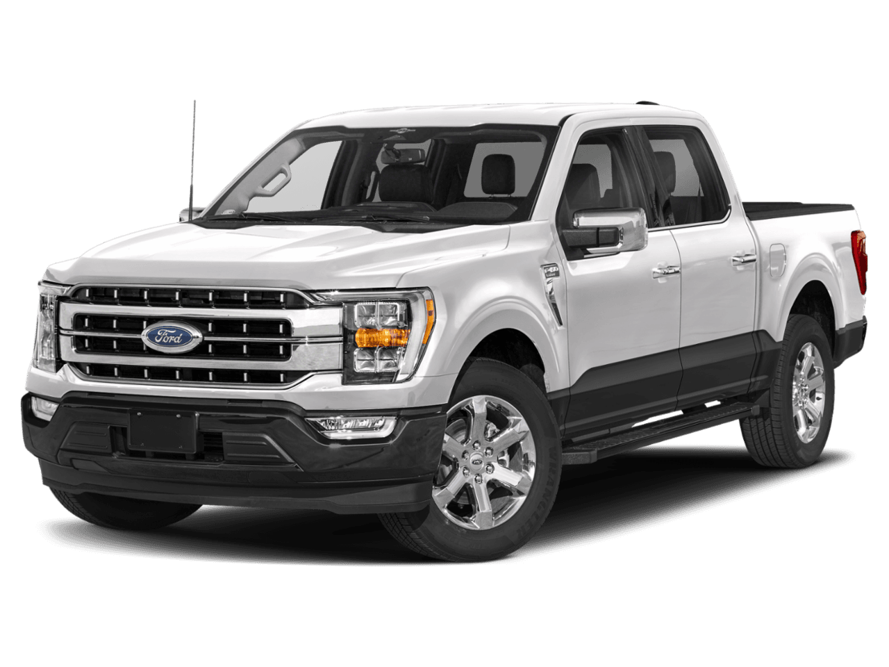 2023 Ford F-150 LARIAT - Front 3/4, facing to the left