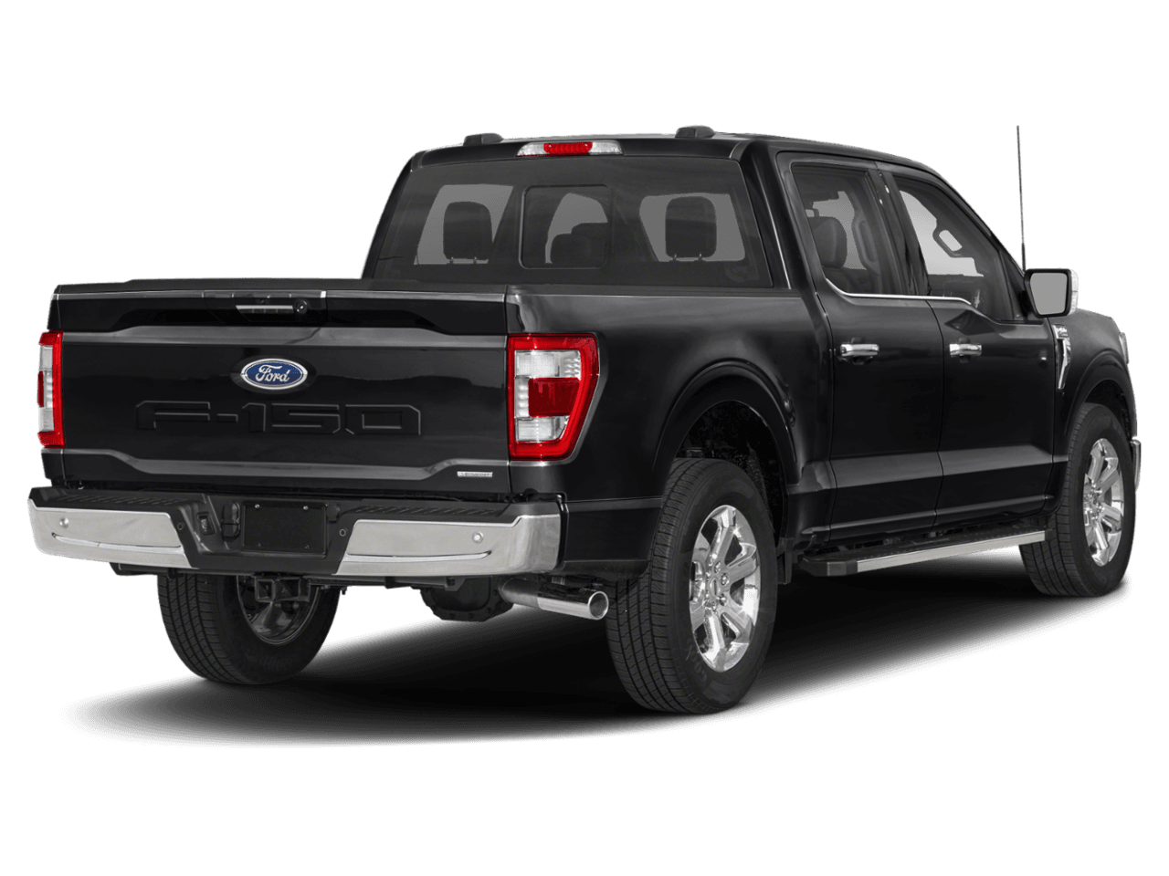 2023 Ford F-150 LARIAT - Rear 3/4, facing to the right