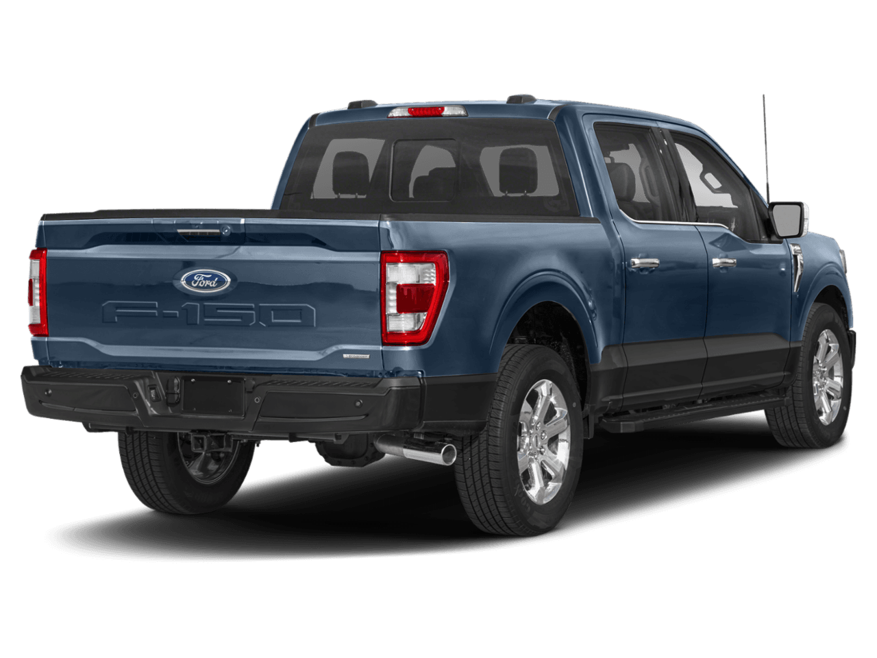 2023 Ford F-150 LARIAT - Rear 3/4, facing to the right