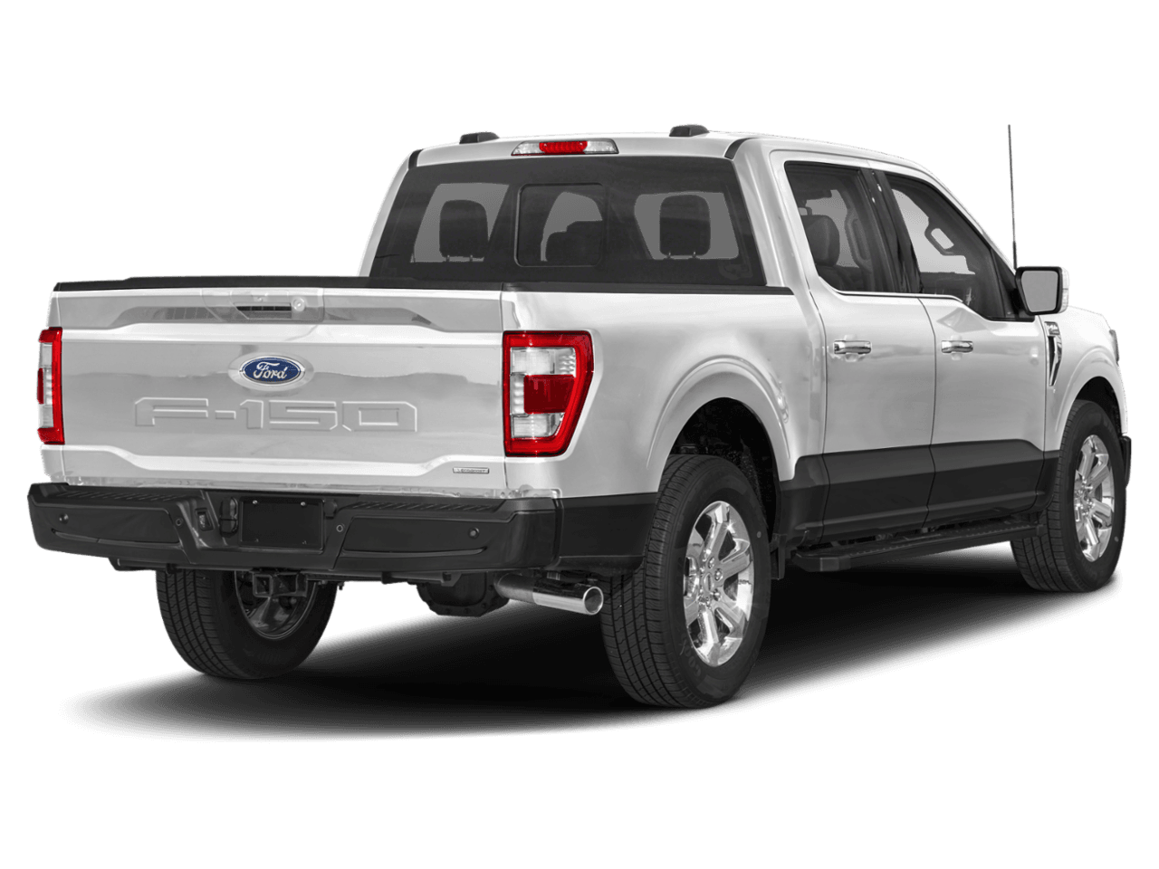 2023 Ford F-150 LARIAT - Rear 3/4, facing to the right