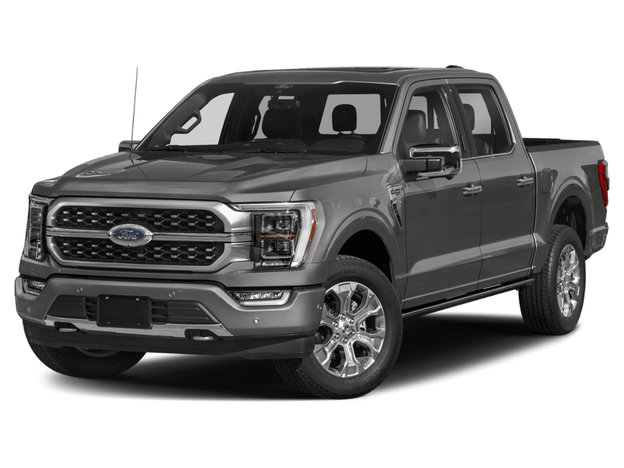 2023 Ford F-150 Platinum - Front 3/4, facing to the left