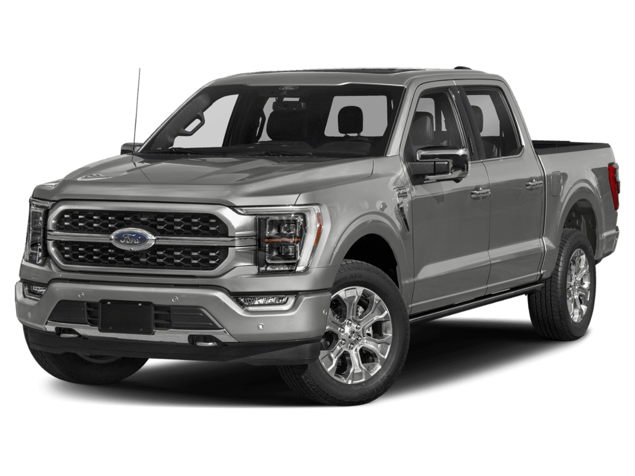 2023 Ford F-150 Platinum - Front 3/4, facing to the left