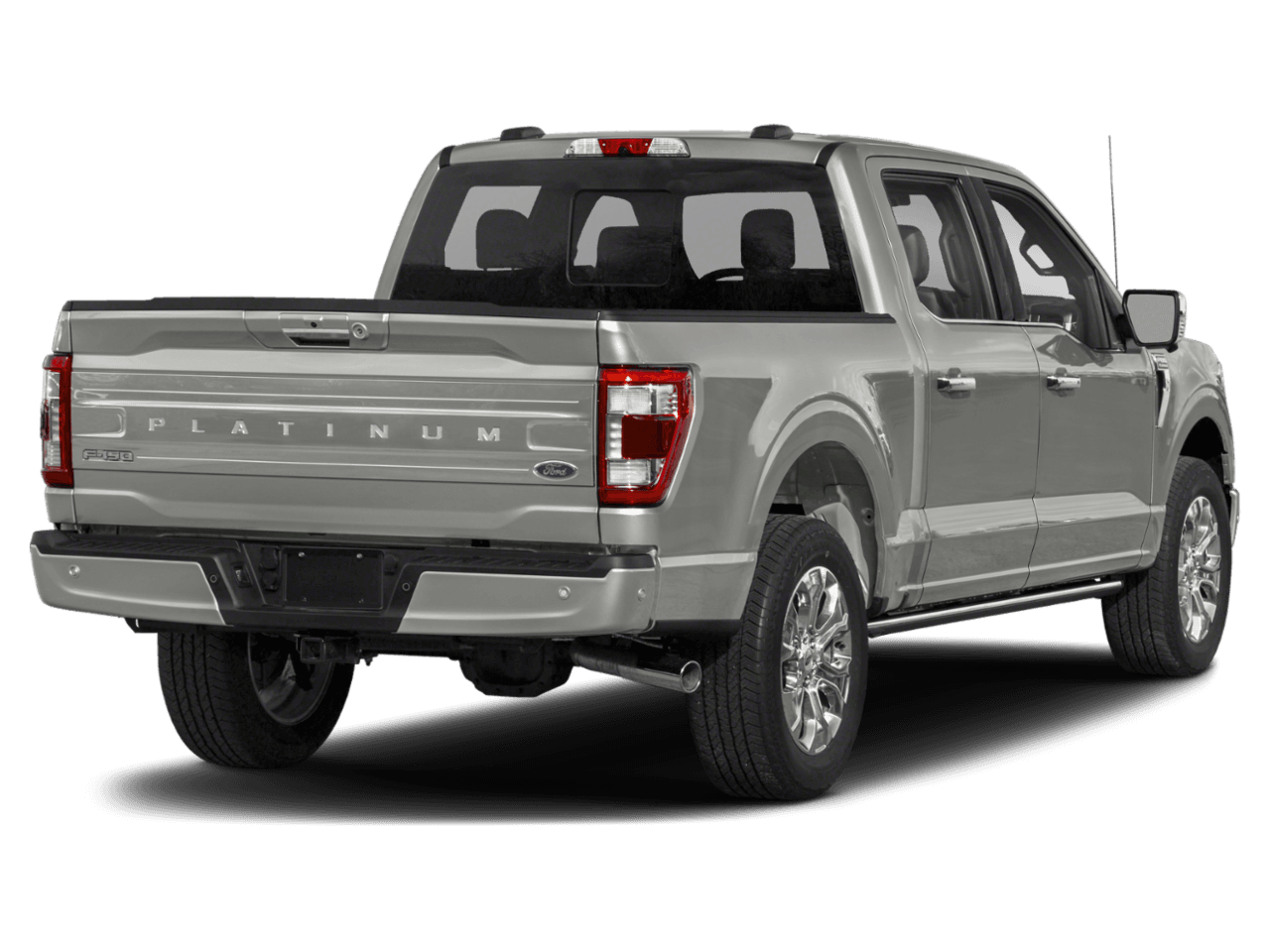 2023 Ford F-150 Platinum - Rear 3/4, facing to the right