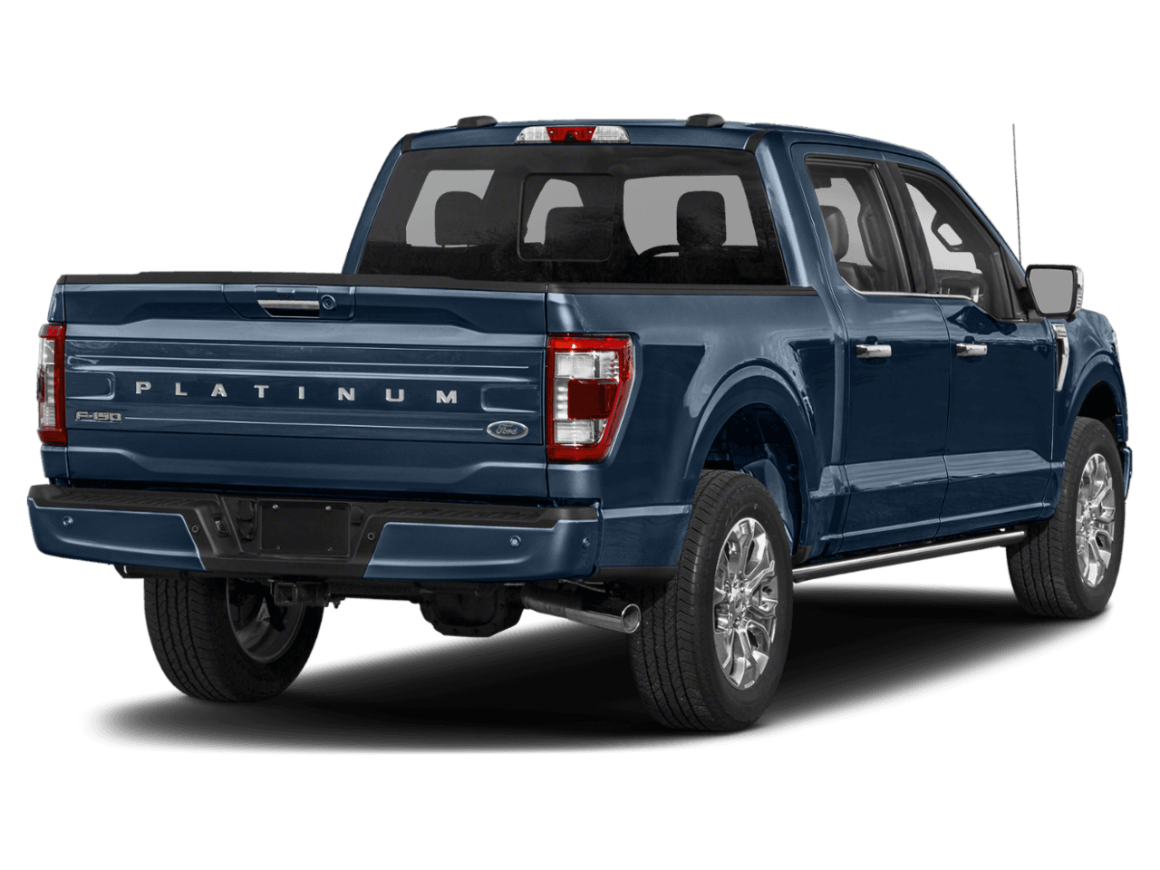 2023 Ford F-150 Platinum - Rear 3/4, facing to the right