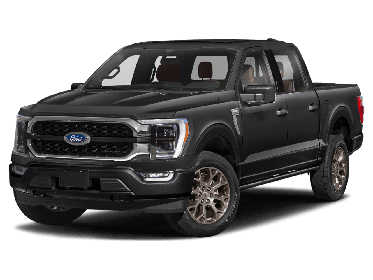 2023 Ford F-150 King Ranch - Front 3/4, facing to the left