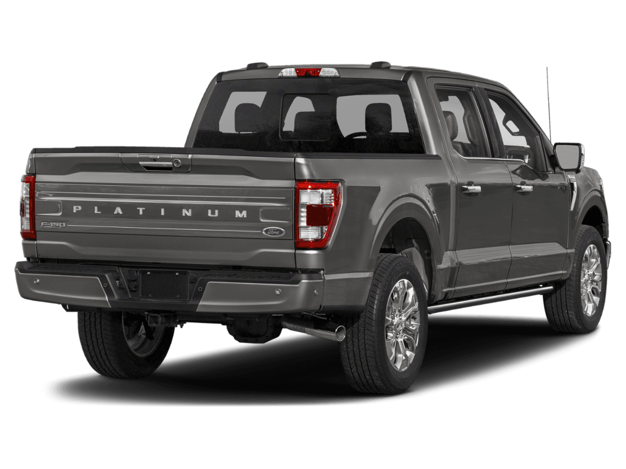 2023 Ford F-150 Platinum - Rear 3/4, facing to the right