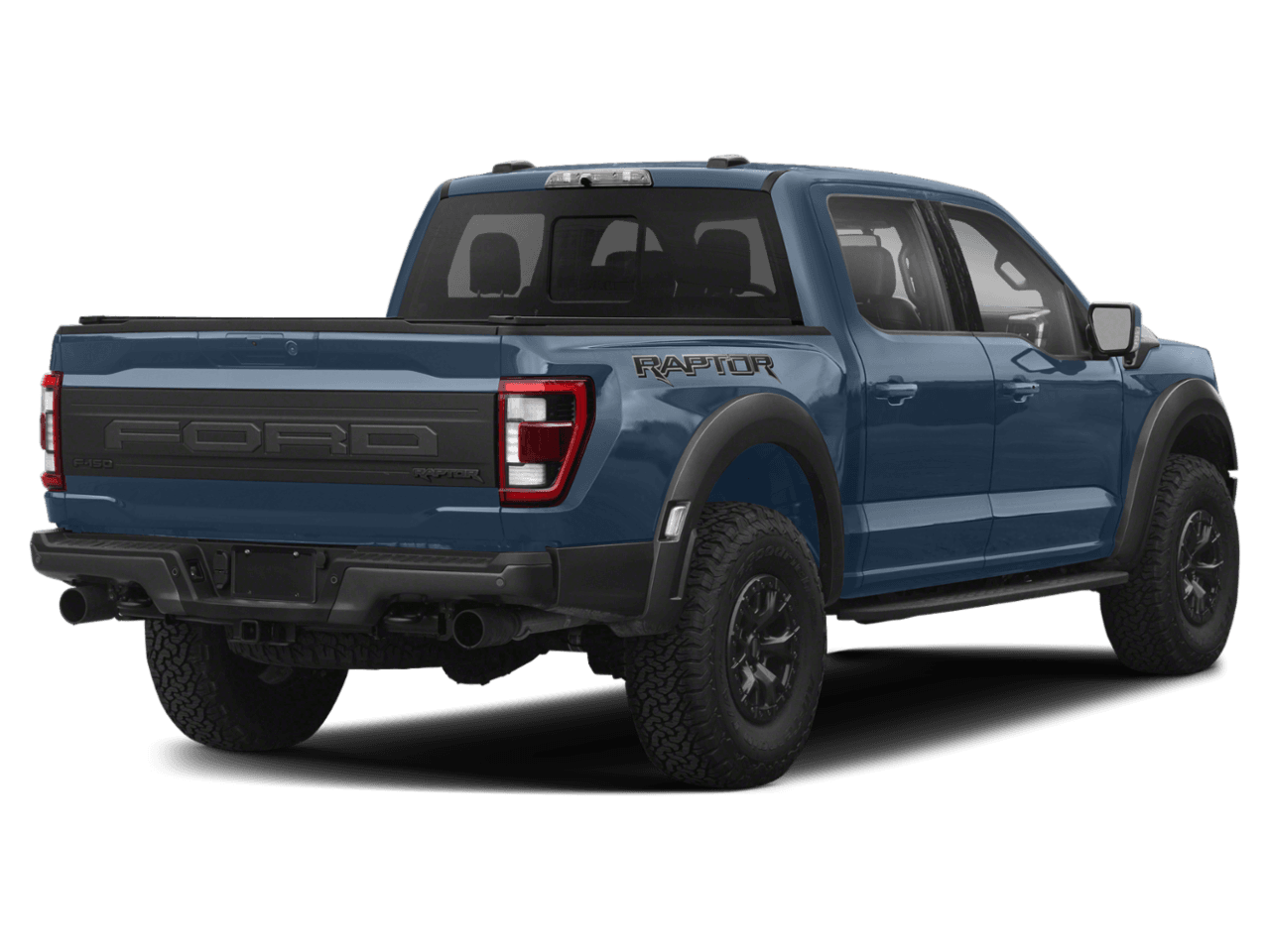 2023 Ford F-150 Raptor - Rear 3/4, facing to the right