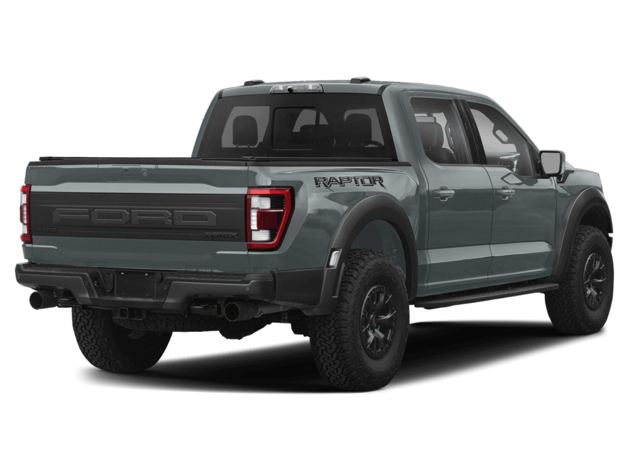 2023 Ford F-150 Raptor - Rear 3/4, facing to the right