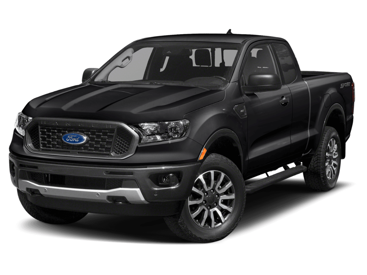 2023 Ford Ranger XLT - Front 3/4, facing to the left