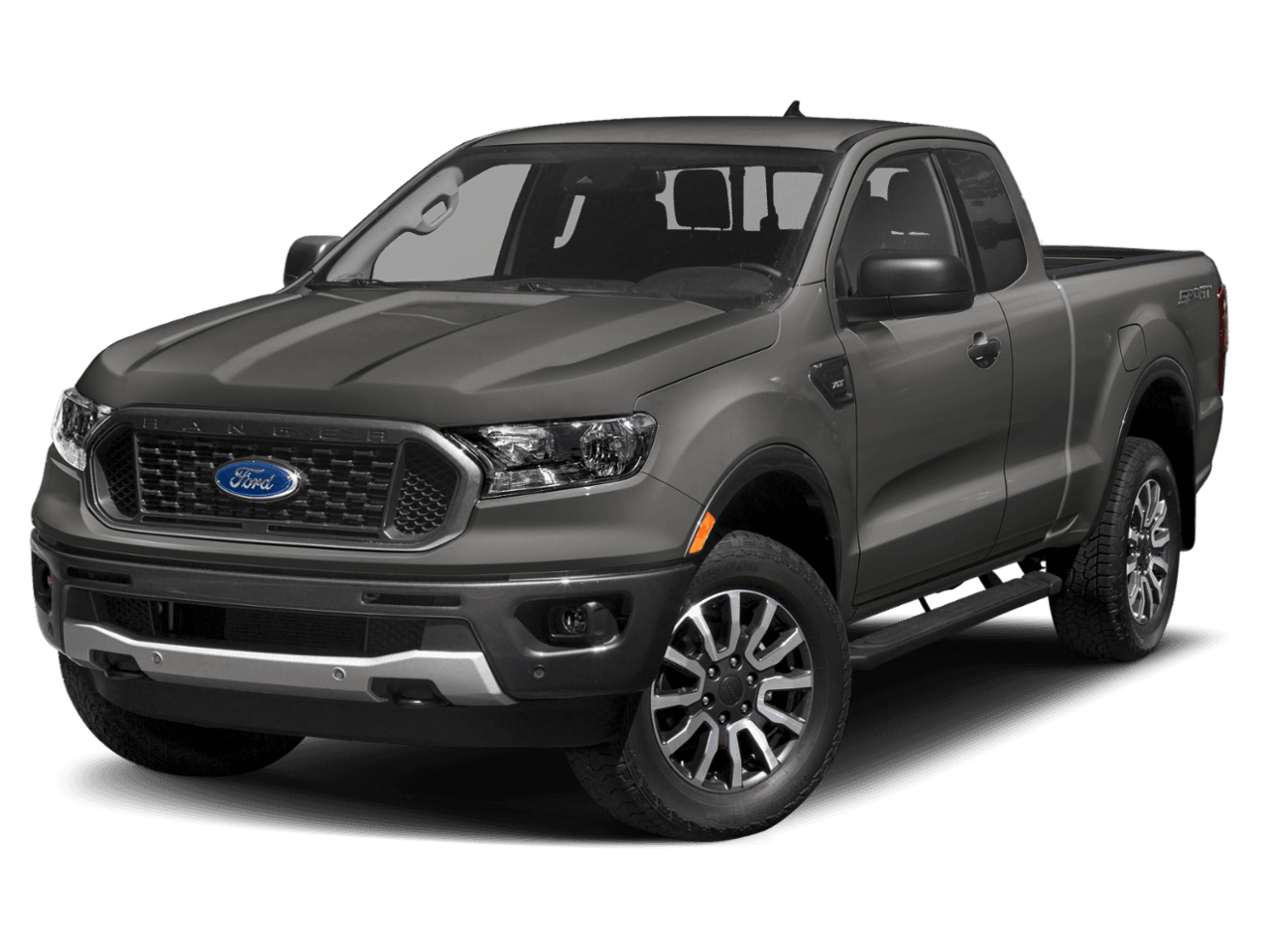 2023 Ford Ranger XLT - Front 3/4, facing to the left