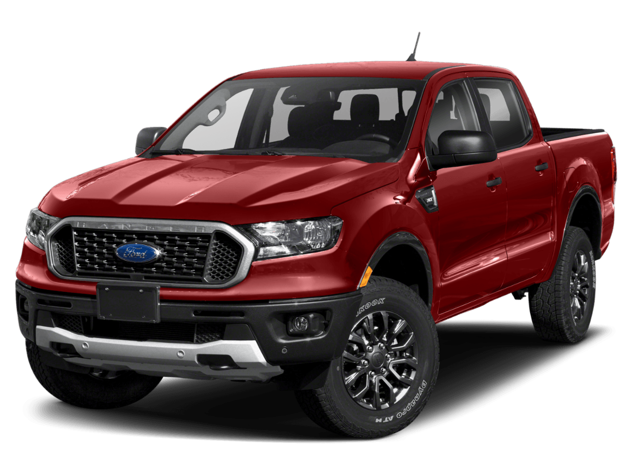 2023 Ford Ranger XLT - Front 3/4, facing to the left