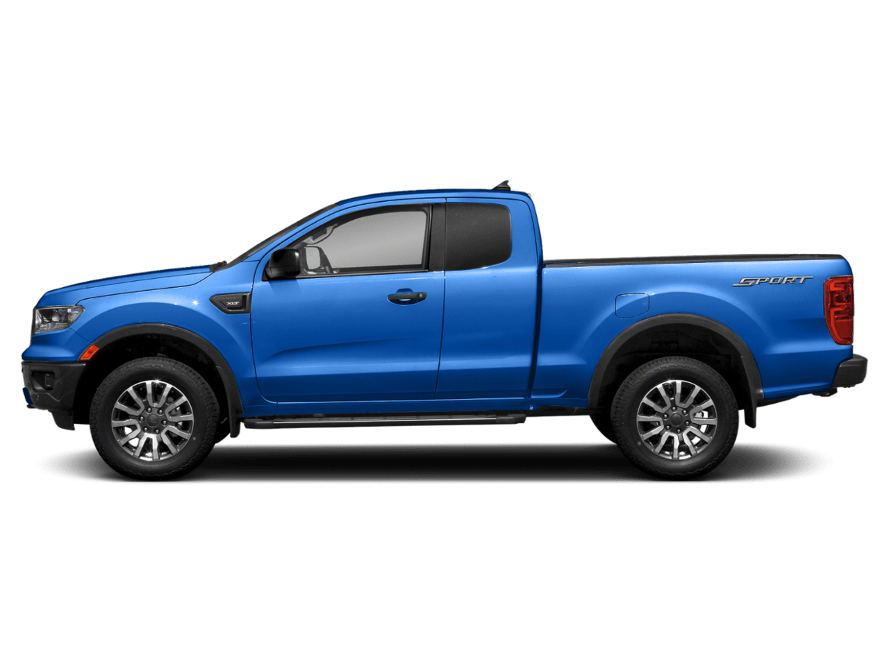 2023 Ford Ranger XLT - Profile, facing to the left