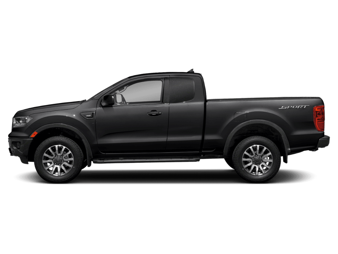2023 Ford Ranger XLT - Profile, facing to the left