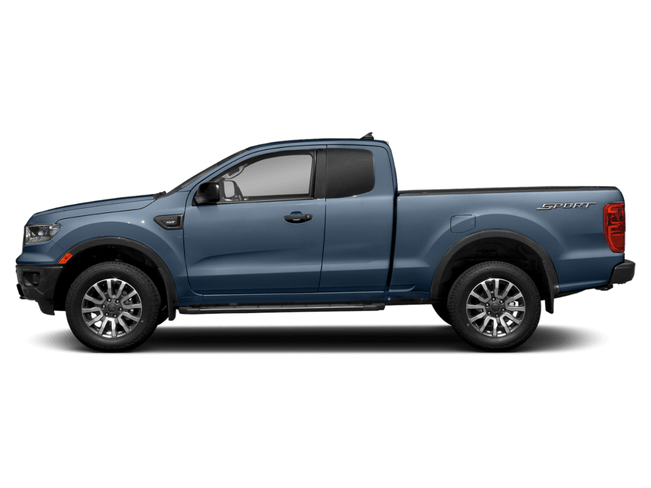 2023 Ford Ranger XLT - Profile, facing to the left