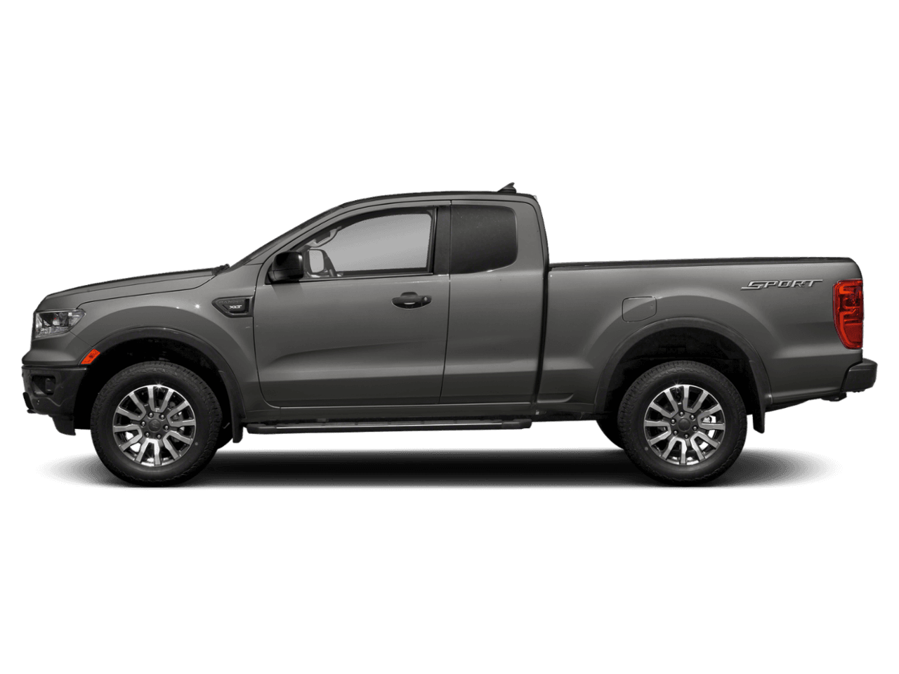 2023 Ford Ranger XLT - Profile, facing to the left