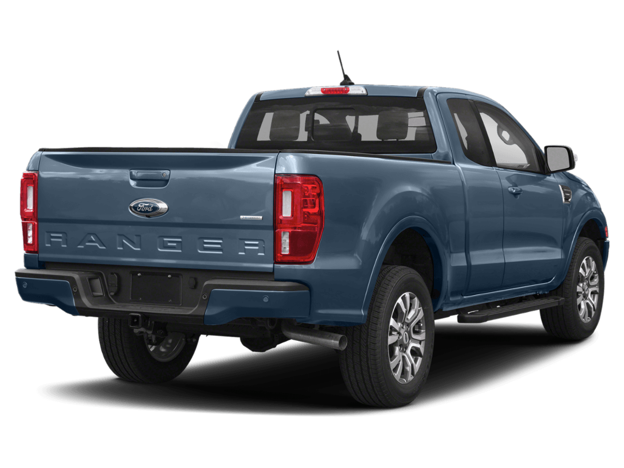 2023 Ford Ranger LARIAT - Rear 3/4, facing to the right