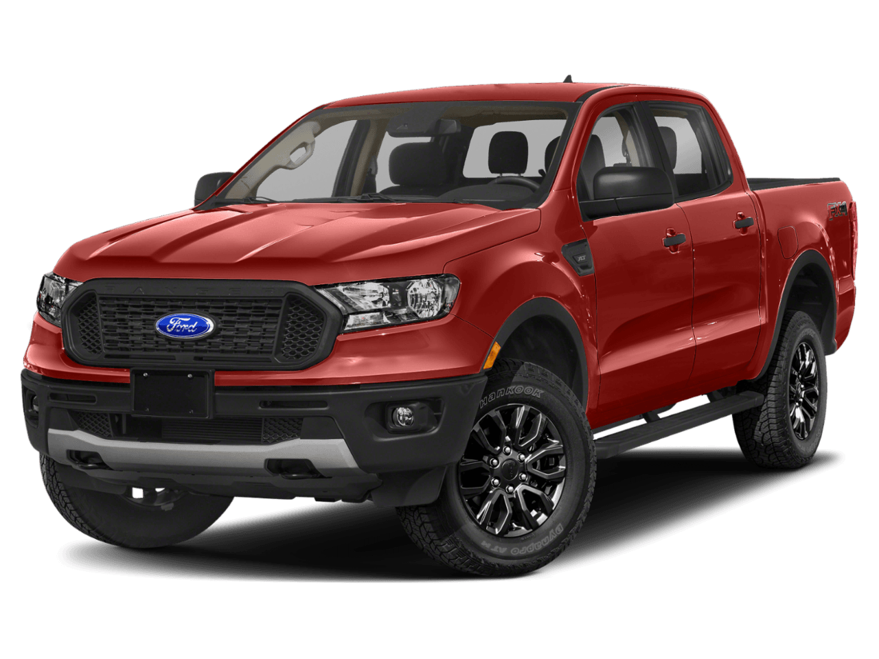 2023 Ford Ranger XLT - Front 3/4, facing to the left