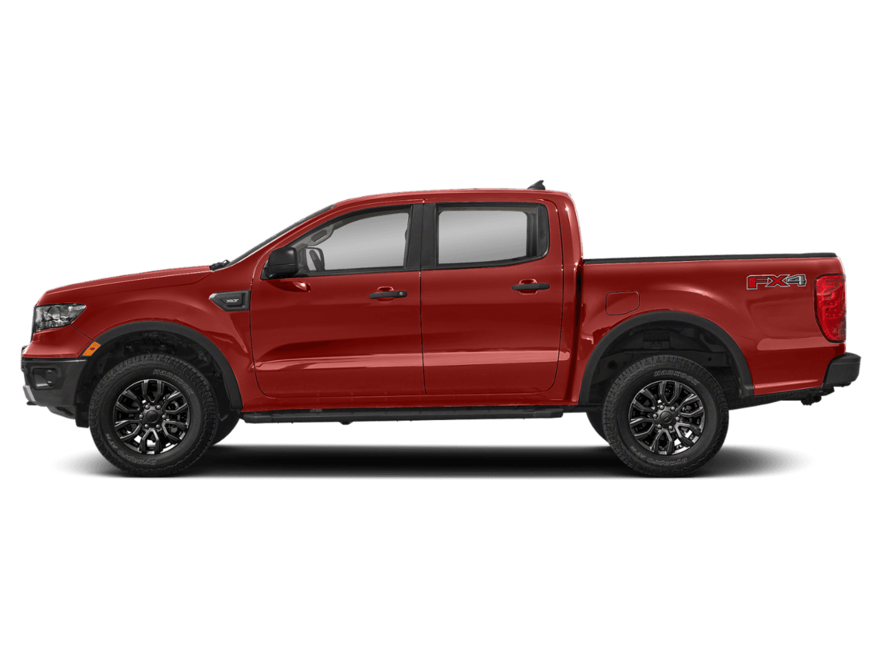 2023 Ford Ranger XLT - Profile, facing to the left