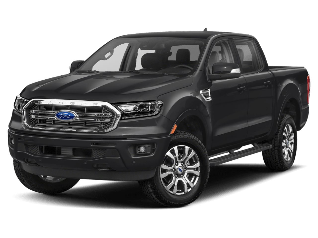 2023 Ford Ranger LARIAT - Front 3/4, facing to the left