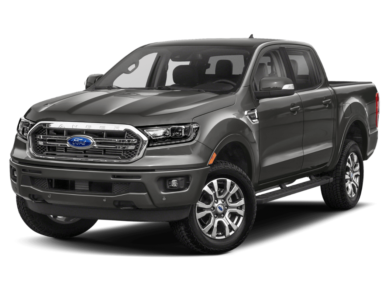 2023 Ford Ranger LARIAT - Front 3/4, facing to the left