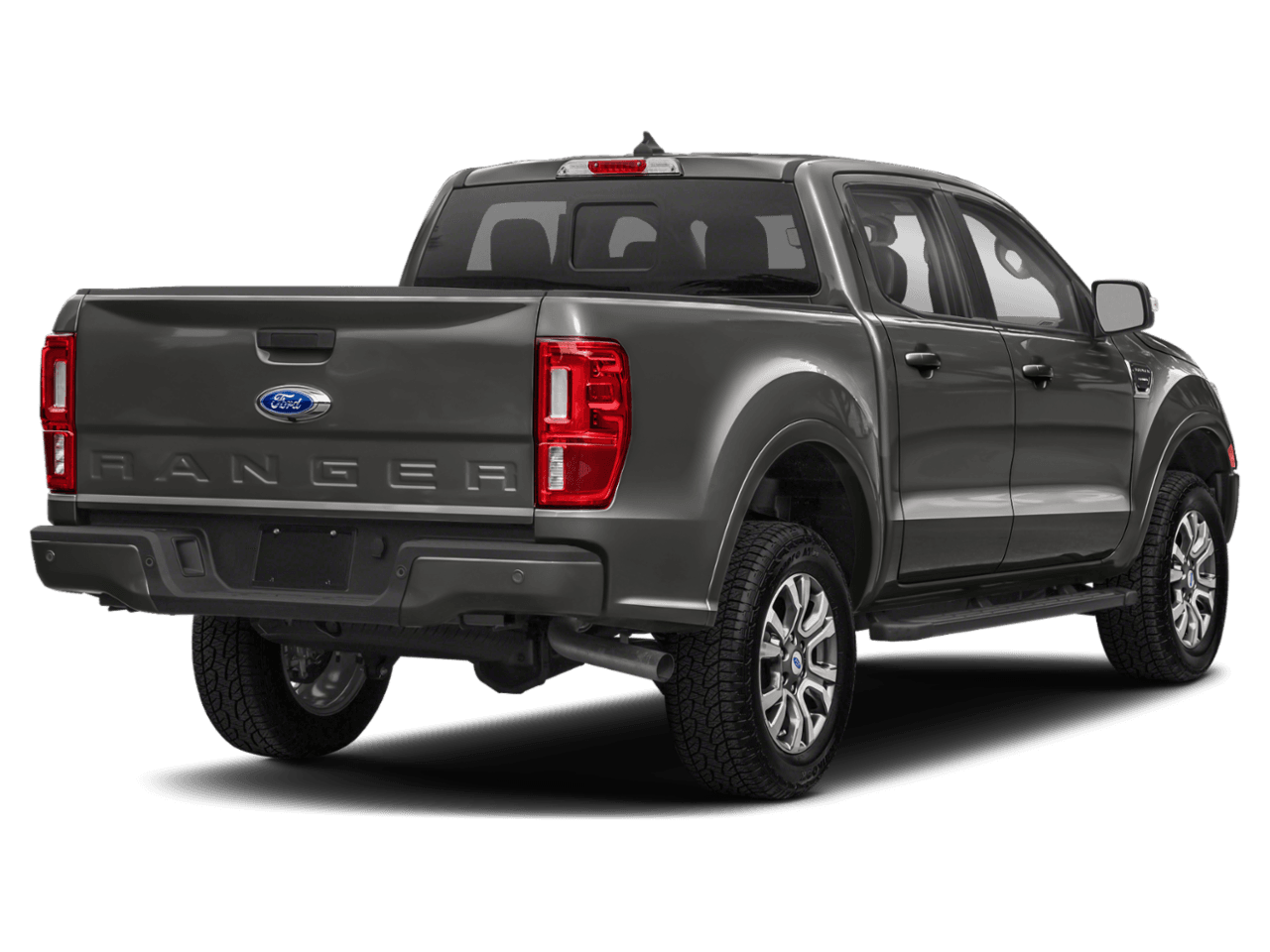 2023 Ford Ranger LARIAT - Rear 3/4, facing to the right