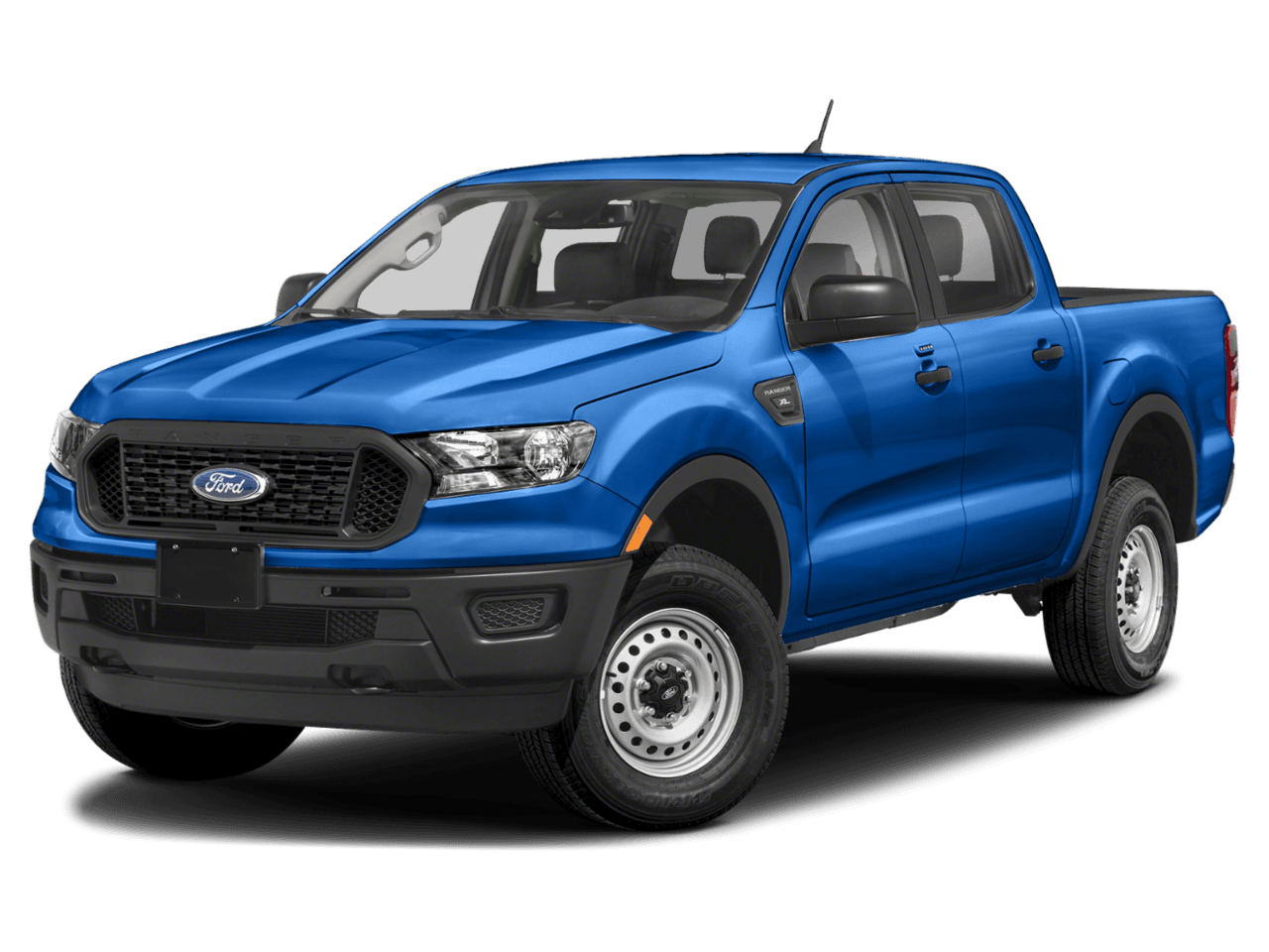 2023 Ford Ranger XL - Front 3/4, facing to the left