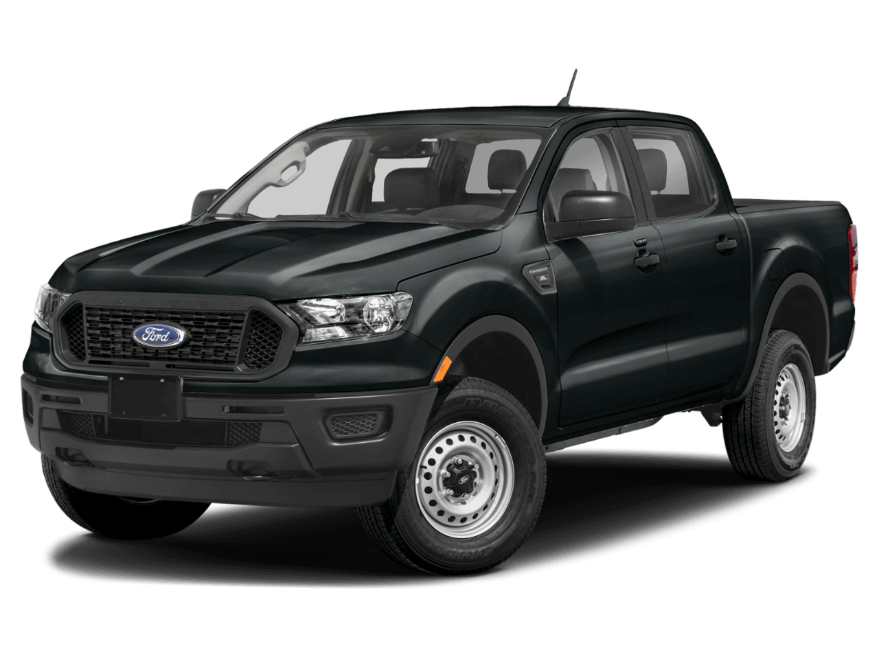 2023 Ford Ranger XL - Front 3/4, facing to the left