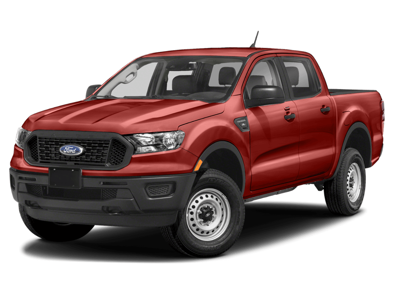 2023 Ford Ranger XL - Front 3/4, facing to the left