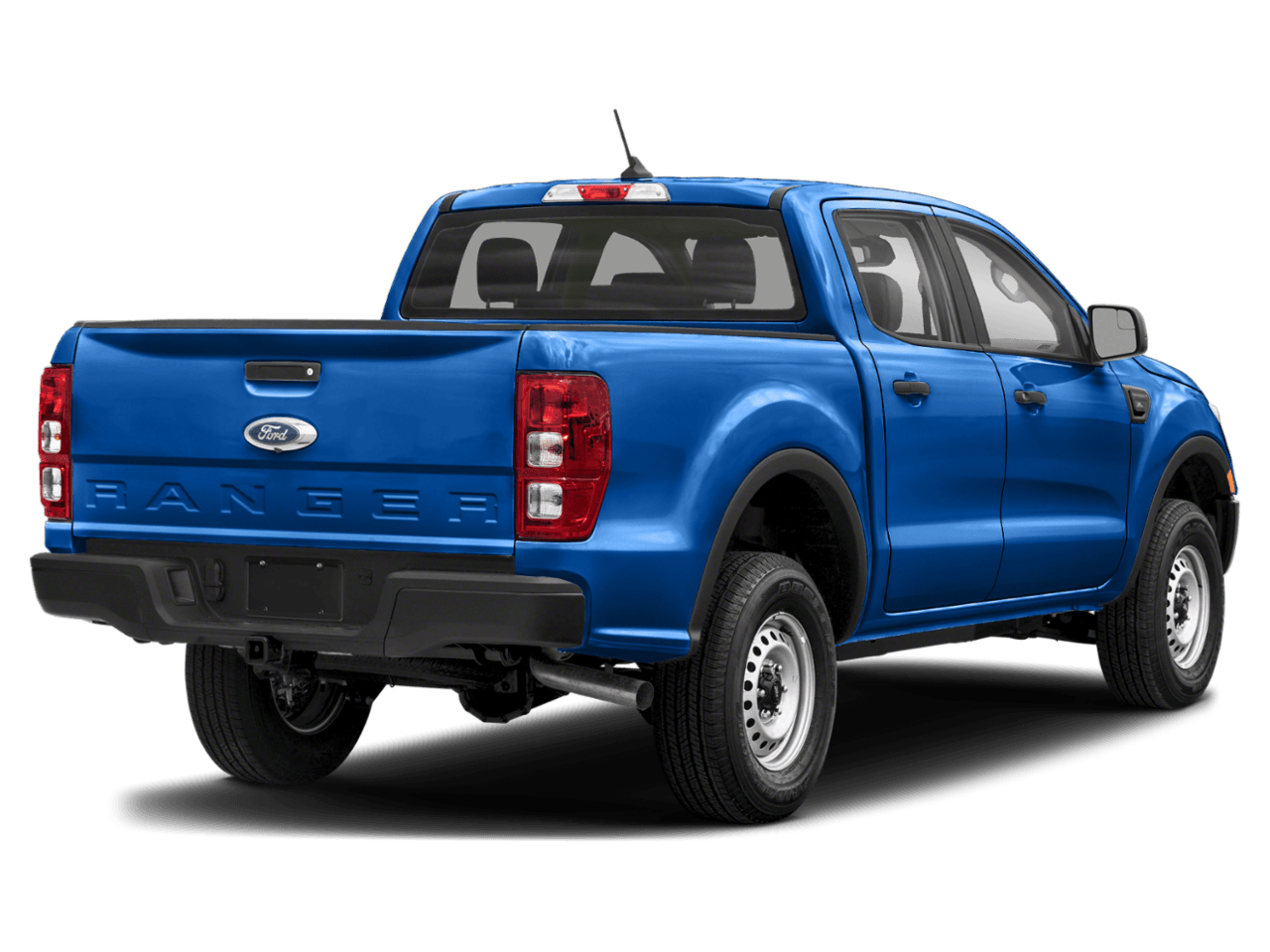 2023 Ford Ranger XL - Rear 3/4, facing to the right
