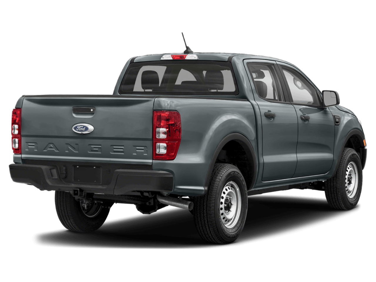 2023 Ford Ranger XL - Rear 3/4, facing to the right