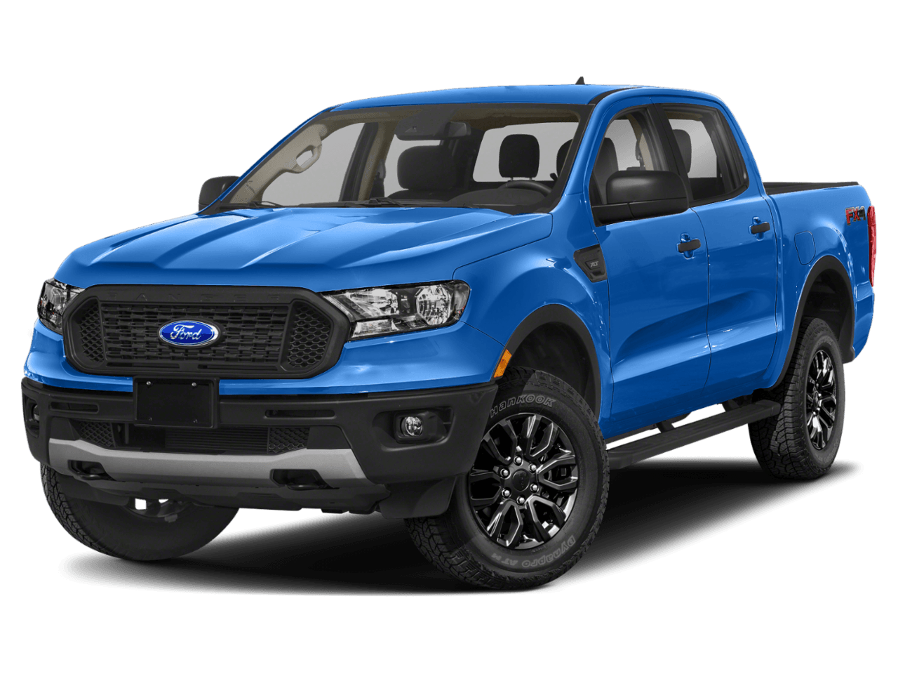 2023 Ford Ranger XLT - Front 3/4, facing to the left