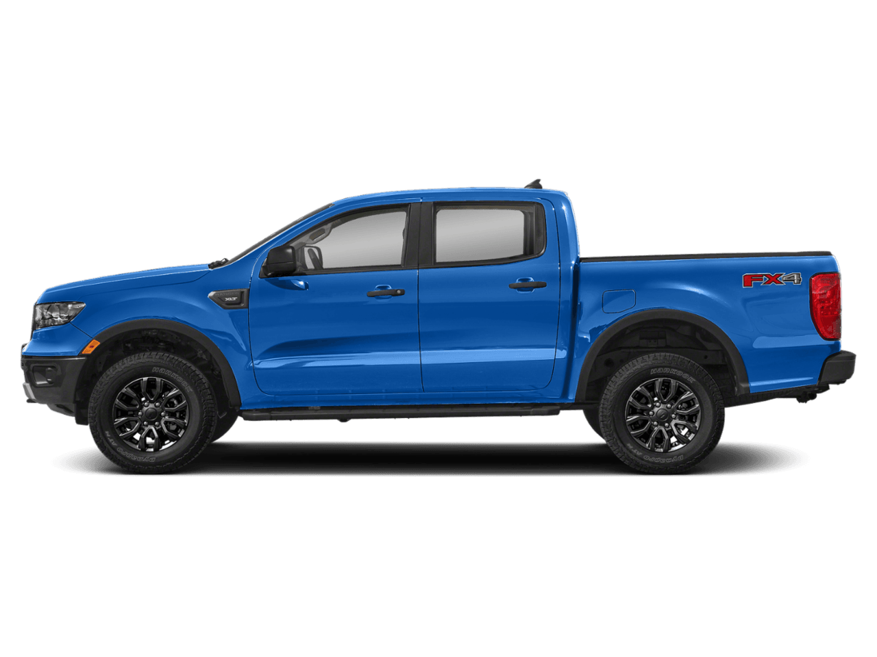 2023 Ford Ranger XLT - Profile, facing to the left