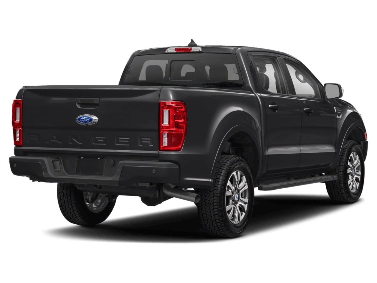 2023 Ford Ranger LARIAT - Rear 3/4, facing to the right