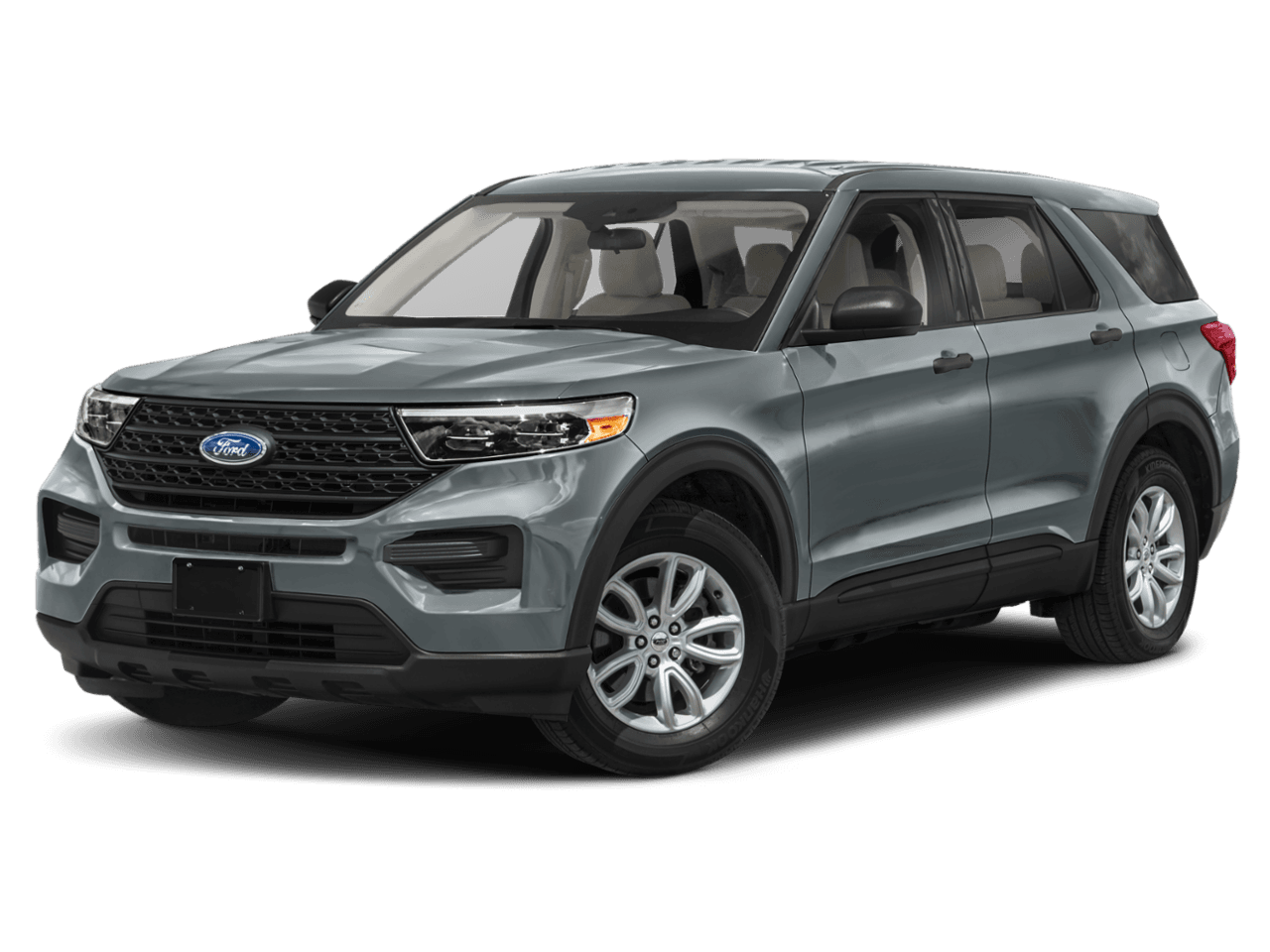 2023 Ford Explorer Base - Front 3/4, facing to the left