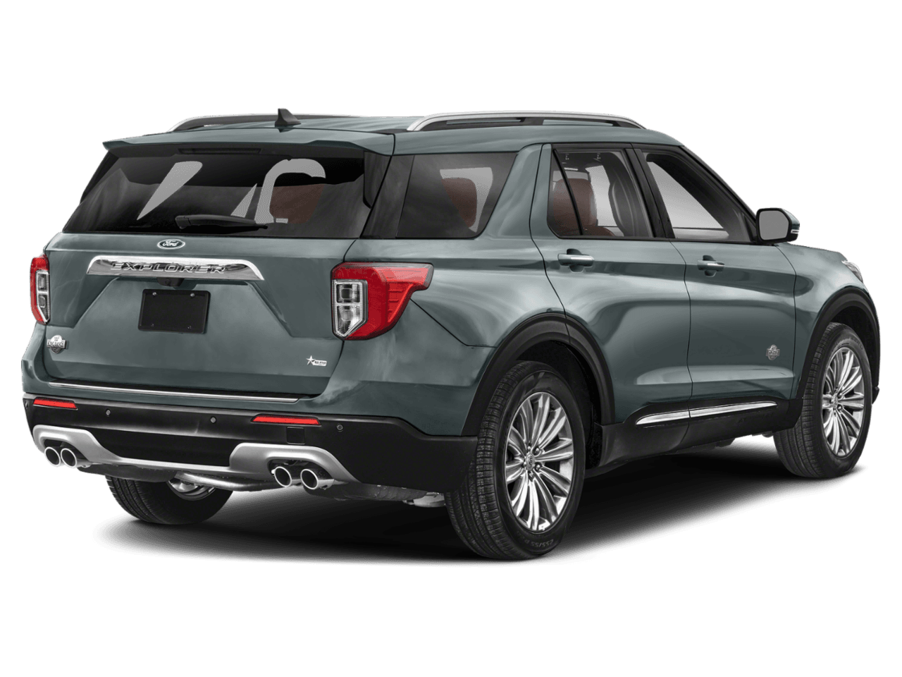 2023 Ford Explorer King - Rear 3/4, facing to the right