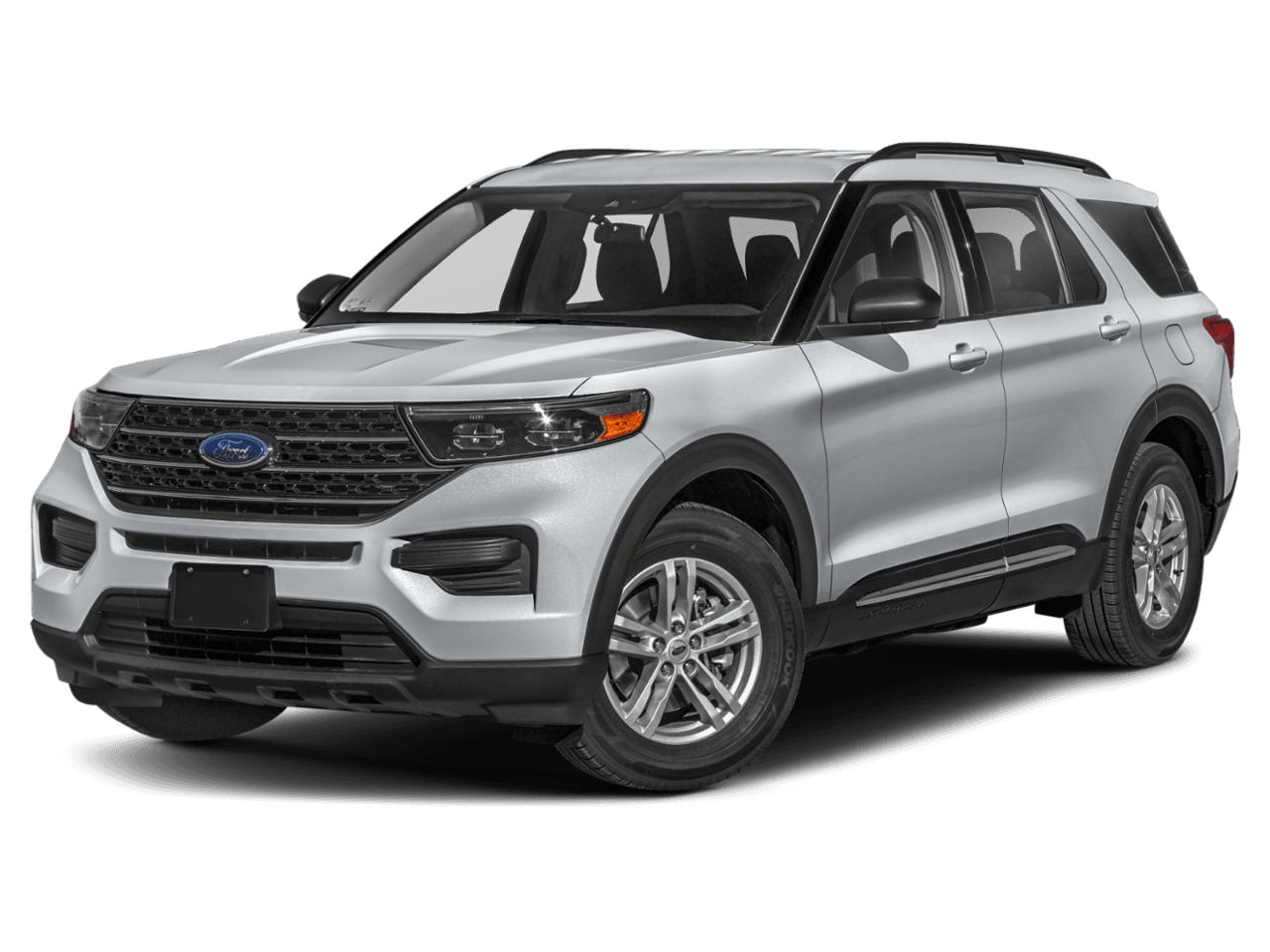 2023 Ford Explorer XLT - Front 3/4, facing to the left