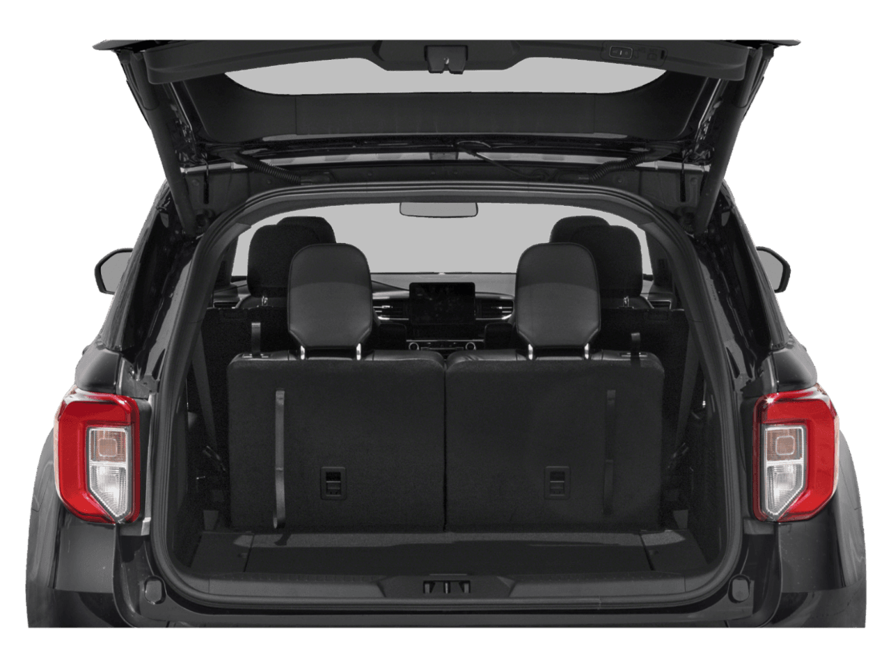 2023 Ford Explorer ST-Line - Interior Trunk with Hatch Open Feature
