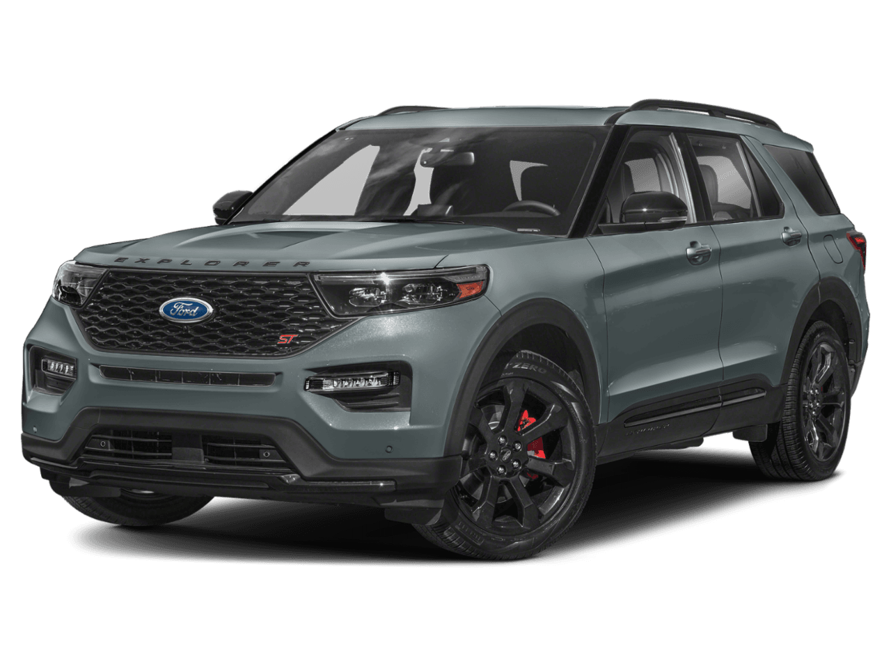 2023 Ford Explorer ST - Front 3/4, facing to the left