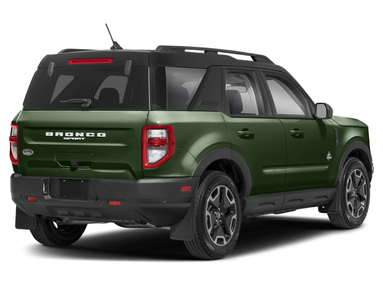 2023 Ford Bronco Sport Outer - Rear 3/4, facing to the right