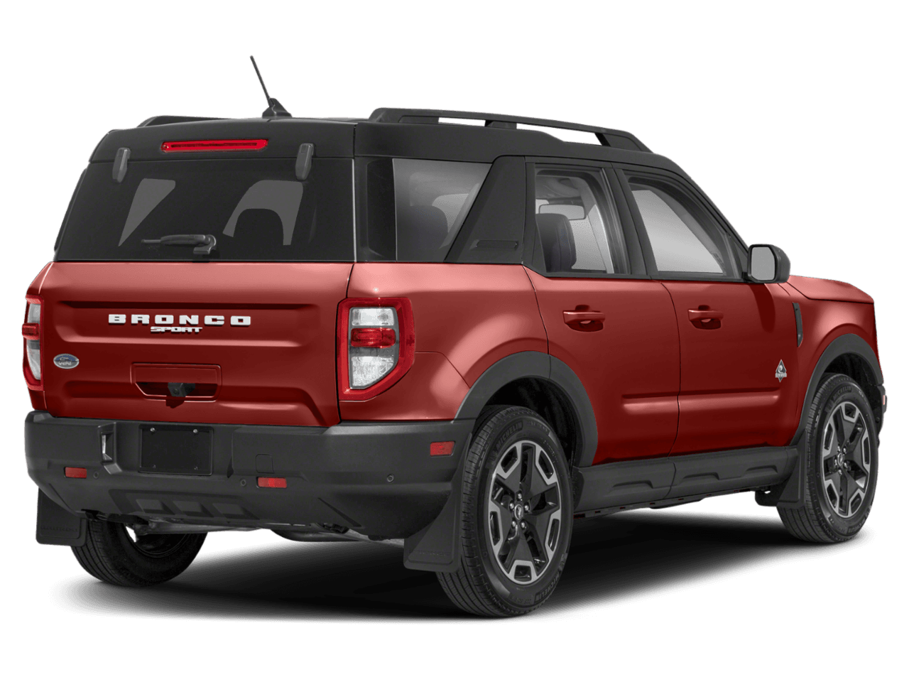 2023 Ford Bronco Sport Outer - Rear 3/4, facing to the right