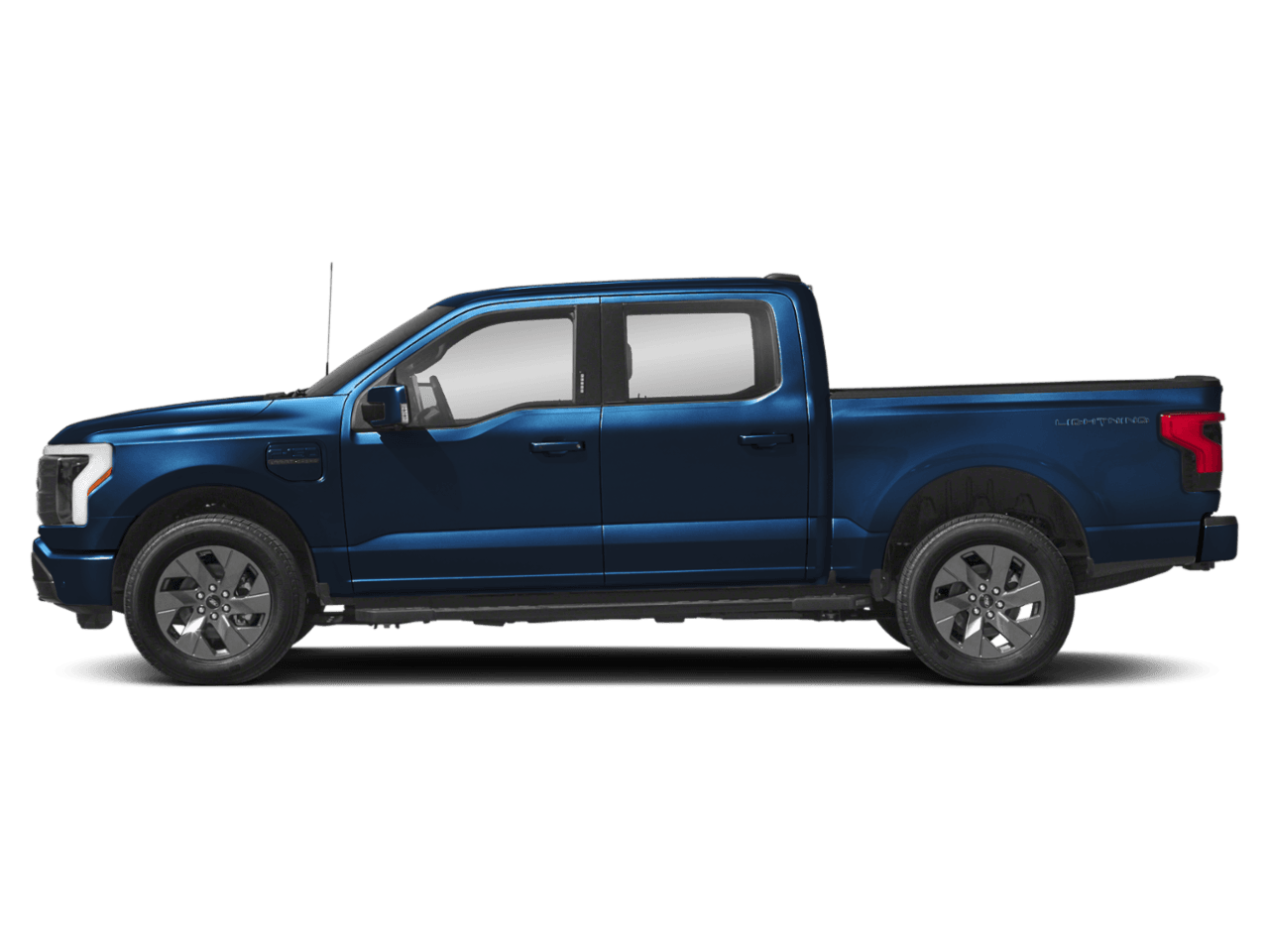 2023 Ford F-150 Lightning LARIAT - Profile, facing to the left