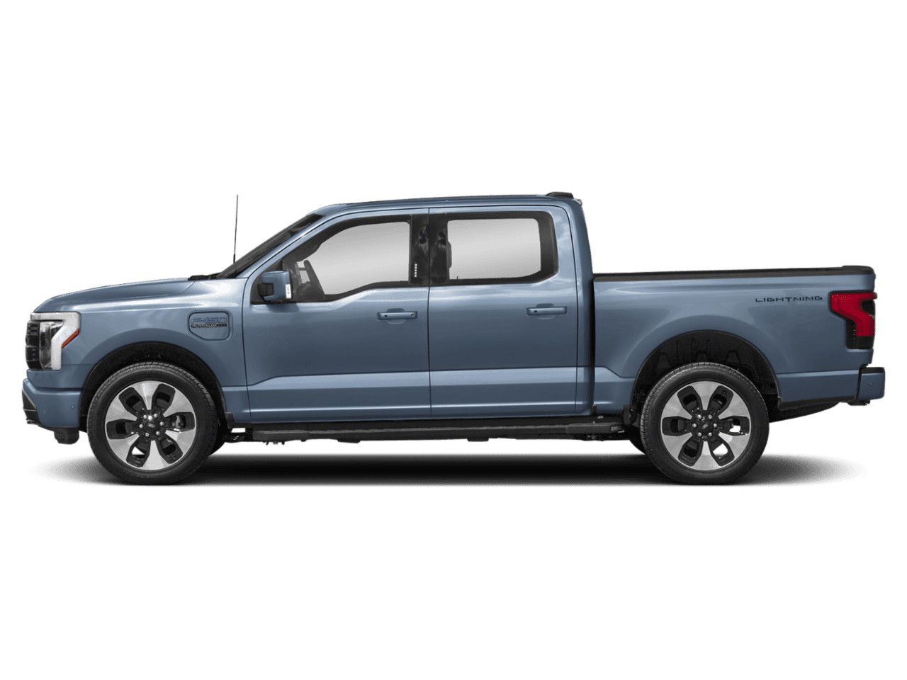2023 Ford F-150 Lightning Platinum - Profile, facing to the left