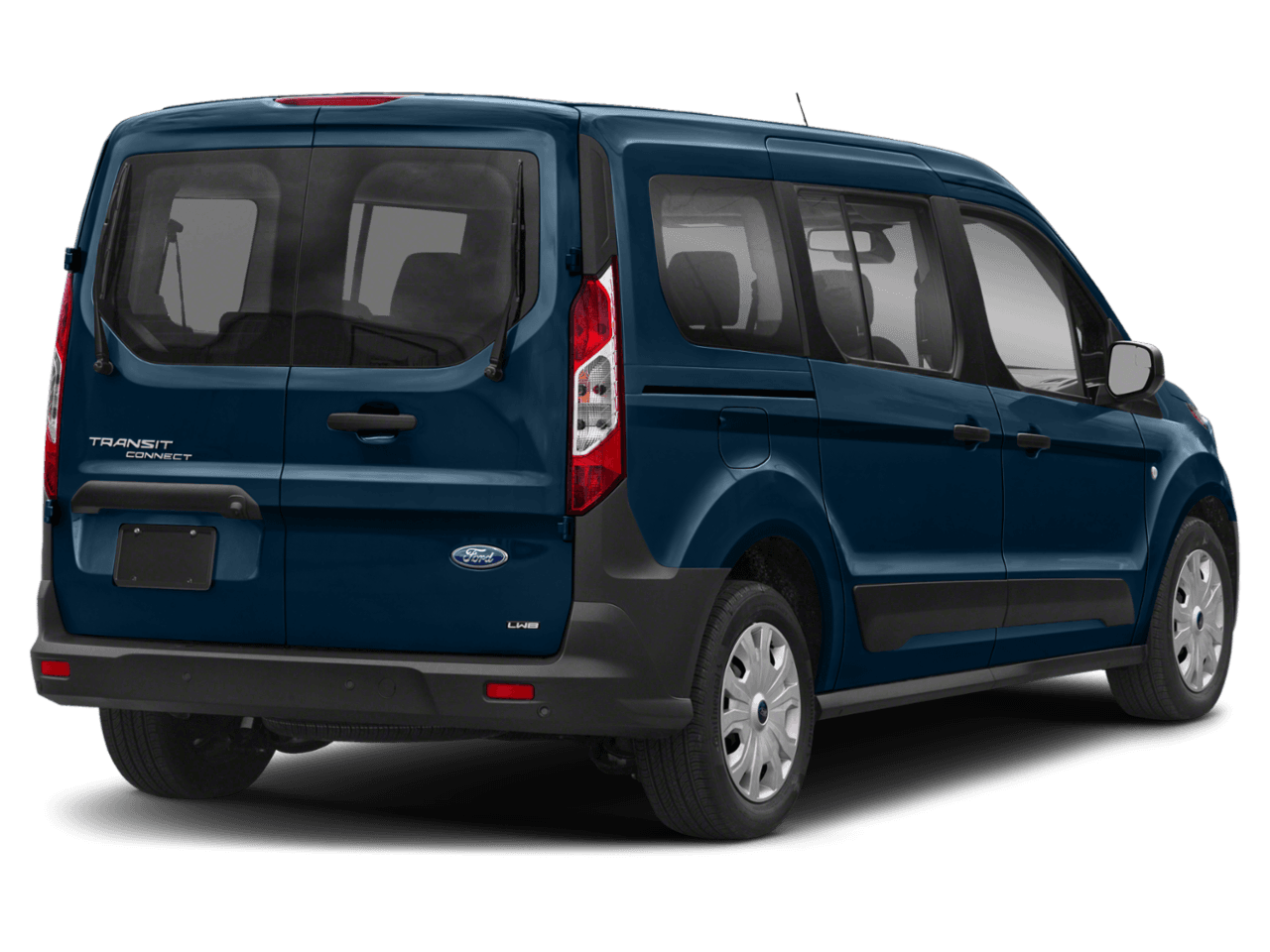2023 Ford Transit Connect Wagon XL - Rear 3/4, facing to the right