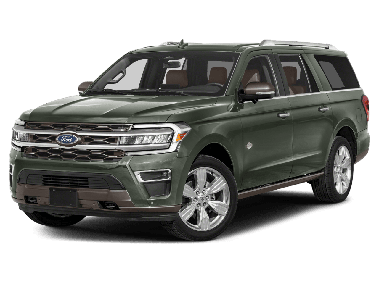 2023 Ford Expedition Max King - Front 3/4, facing to the left