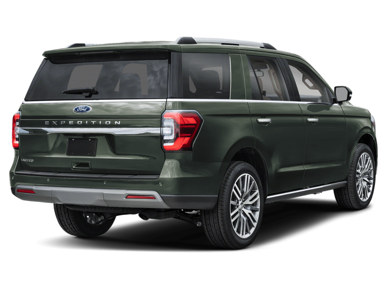 2023 Ford Expedition Limited - Rear 3/4, facing to the right