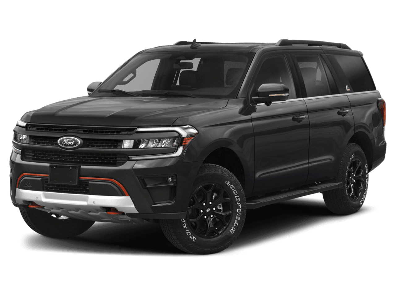 2023 Ford Expedition Timberline - Front 3/4, facing to the left