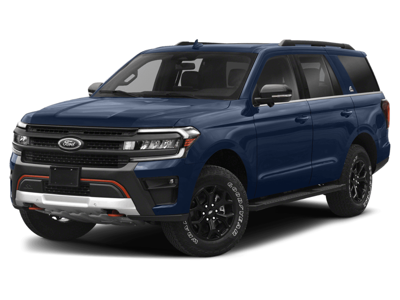 2023 Ford Expedition Timberline - Front 3/4, facing to the left